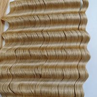 Harga Grosir Pabrik H6 Ekstensi Rambut Bulu Keriting Deep Weave h Tips Ekstensi Rambut untuk Salon Grosir Penjualan Kembali
