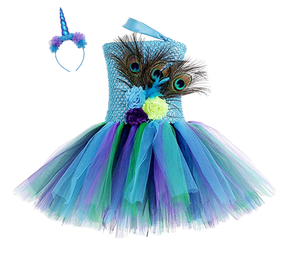 Vestito Tutu per <span class=keywords><strong>Bambine</strong></span>, Costume <span class=keywords><strong>da</strong></span> Principessa per Halloween Ispirato a <span class=keywords><strong>Film</strong></span> e Serie TV - Product Image 1