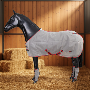 Vente en gros de draps anti-mouches pour chevaux et <span class=keywords><strong>bottes</strong></span> anti-mouches en tissu maillé respirant pour l'été, design personnalisé - Product Image 1
