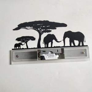Europa estilo simple moderno hotel cama elefante de dibujos animados de animales decoración de pared led lámpara - Product Image 3