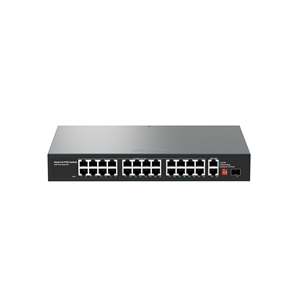 Hot Sale Unmanaged 24 10/100M Network Ports + 2 10/100/1000M Network Ports + 2 1000M SFP Optical Ports AI <b>POE</b> <b>Switch</b> - Product Image 1