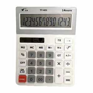 Two Way Supply Desktop Calculator 14 Digits Display  Large Screen Display Calendar Desktop Calculator