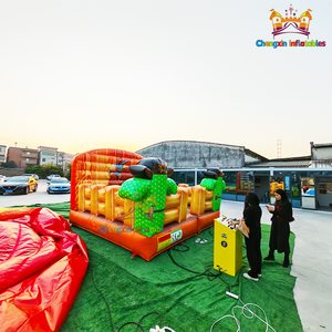 Juego inflable cuadrado <span class=keywords><strong>de</strong></span> <span class=keywords><strong>toros</strong></span> mecánicos, juego <span class=keywords><strong>de</strong></span> <span class=keywords><strong>toros</strong></span> mecánicos para carnavales, juego deportivo interactivo circular en venta. - Product Image 5