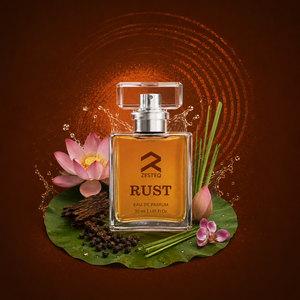 Zesteq Rust Eau De Parfum 30ml, Perfume Unisex Premium con Notas Amaderadas y Oud, Fragancia Elegante y Duradera, Regalo Casual en Formato Líquido - Product Image 1