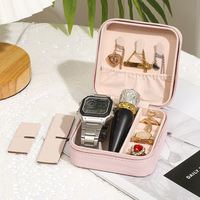 2024 Offre Spéciale femmes filles boucles d'oreilles oreille goujon petite boîte organisateur Portable bijoux mallette de rangement voyage boîtes à bijoux