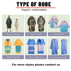 <span class=keywords><strong>Poncho</strong></span> de Toalla con Capucha Personalizado para Surfear, Bata de Playa con Estampado para Adultos - Product Image 6