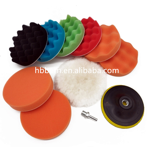 Bán Hot 6 Inch Foam Xe Ba Lan <span class=keywords><strong>Pads</strong></span> Bộ Dụng Cụ Xe <span class=keywords><strong>Buffing</strong></span> Và Đánh Bóng Pad 9 Gói - Product Image 6