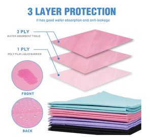 Bavaglini Dentali Monouso Impermeabili per Sbiancamento Denti all'Ingrosso dalla Fabbrica / Bavaglini Dentali Neri per Manicure - Product Image 5