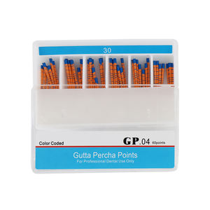 Materiali odontoiatri punto guttaperca Percha endodonzia in fibra di cotone punte odontoiatria Gp PP canale conica carta punto radice del dente - Product Image 5