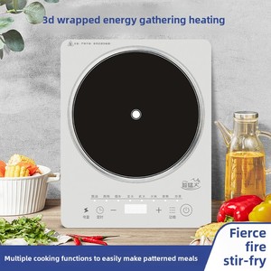 High-Power Multifunctional Kitchen Induction Cooker Smart Touch Screen Small Built-in Plastic <b>Stove</b> for Household Hoffmans Infra - Product Image 5
