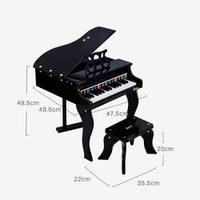 Children's toy piano 30key Kids Gift Toys Mini Wooden Percussion Piano Music Instrument Piano Toy for Children
