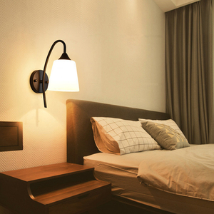 Скандинавские прикроватные светильники, настенные светильники в американском стиле для спальни, минималистичные светильники для балкона, лестницы, подсветки, детской комнаты - Product Image 5