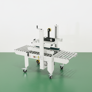 เครื่องปิดกล่องกระดาษแบบกึ่งอัตโนมัติชนิดเทปบนและล่าง - Product Image 1