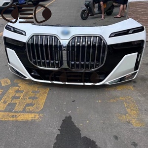 TUZHIHAO <span class=keywords><strong>G70</strong></span> Pare-chocs avant pour <span class=keywords><strong>BMW</strong></span> Série 7 <span class=keywords><strong>G70</strong></span> 735i <span class=keywords><strong>740i</strong></span> Kit de carrosserie de calandre de pare-chocs avant <span class=keywords><strong>G70</strong></span> Assemblage de pare-chocs avant - Product Image 2