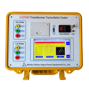 Testeur de rapport de transformation de transformateur triphasé à écran tactile TTR avec fonction d'impression thermique - Product Image 3
