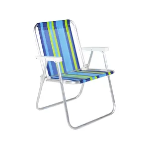 High quality low back spring beach chair Promotion Outdoor Folding Portable Sea Nordic chair Ready to Ship