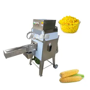 stainless steel sweet maize thresher/factory price sale sweet husker sheller/high efficient fresh corn shelling machine