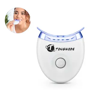 Smart Teeth Whitening Light Battery Version Portable Dental Whitening Teeth LED Light Whiten Tooth Machine Lamp per denti gialli