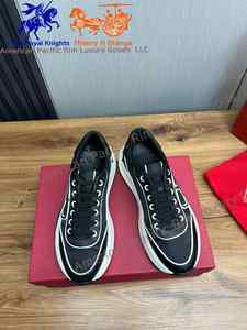 New PL Wholesale Sneakers for Men Women Air Cushion Casual Running Shoes Genuine Leather EVA Breathable Fashionable Valen - Product Image 3