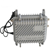 Amplificateur de signal CATV extérieur 47-870 MHz, 2 sorties RF, amplificateur 110 V CATV, gain 30 dB, amplificateur de tronçon de câble TV
