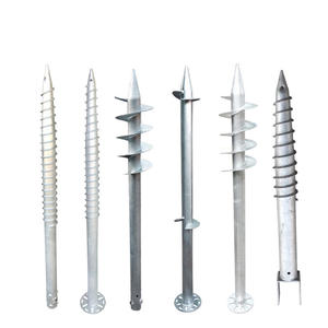 Pilas de tornillo de tierra de acero galvanizado BRISTAR para sistema de montaje solar Anclaje de tornillo de tierra - Product Image 6
