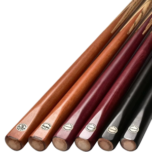 Profesional económico estándar partido <span class=keywords><strong>Fury</strong></span> Snooker Cue junta de acero inoxidable ébano trasero 3/4 ceniza madera antebrazo 145cm longitud 1 pieza - Product Image 5