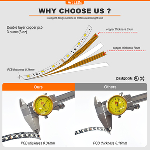 144 Led Pixel Point Per metro Smd5050 Sk9822 APA102 1.2KHZ 27.0KHZ 8bit programmabile indirizzabile Rgb 5v digitale striscia Led - Product Image 5