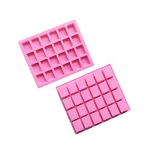24-Cavity Silicone Baking <b>Mold</b> Disposable Heat-Resistant Ice Cube Tray for Biscuit Chocolate Butter <b>Cake</b> Decorative Tool - Product Image 6