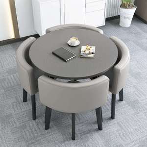 Dining <strong>Table</strong> Luxurious Set Dining Room <strong>Decoration</strong> Big White Ceramic <strong>Table</strong> Sliding Dining <strong>Table</strong> and Chair Set - Product Image 3