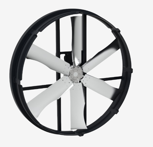 Ventilateur industriel mural de 55 pouces pour élevages avicoles, fermes bovines, abris pour bétail, OEM - Product Image 3