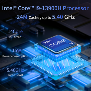 Ordinateur portable de jeu 16 pouces, 13e génération I9-13900h 2,6 GHz, RTX 4060, 8 Go de RAM, 16-32 Go de ROM, SSD 256-512 Go-1 To, 11 Pro, rétroéclairage RVB, I91346-16h 16 pouces - Product Image 5