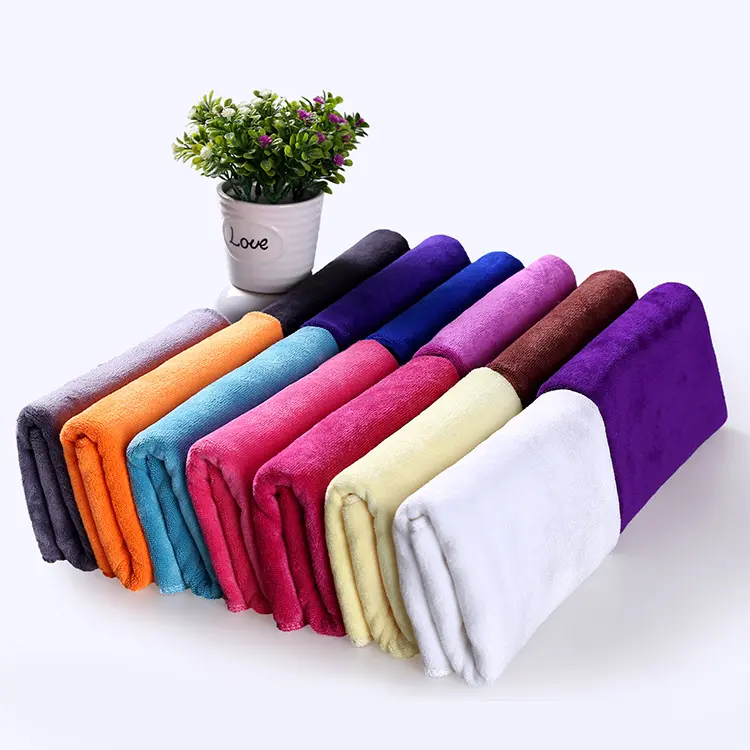 Wholesale New Design Microfiber Kitchen Cleaning Towel Car Cloth In Bulk Colorful Nano Equipment Microfiber Towel