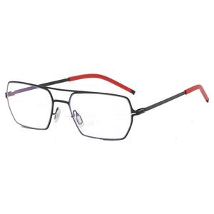 Nouveau cadre de lunettes de lecture en métal vintage mans protection des yeux personnalisée lunettes de blocage de la lumière bleue - Product Image 1
