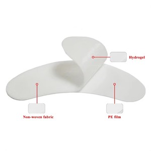 Patchs pour les yeux en hydrogel de collagène non tissé, greffés, anti-gonflement, isolation des paupières inférieures, pour les extensions de cils - Product Image 2