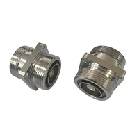 Adaptateur KKF L29 7/16 DIN haute performance, connecteur à bride 7/16 DIN femelle vers DIN femelle pour la vente en gros
