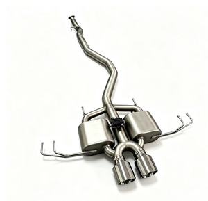 ท่อไอเสียแบบวาล์วทรอนิกส์ TLS ขนาด <span class=keywords><strong>3</strong></span> นิ้ว สำหรับ Honda Civic X Type-R FK8 2.0T ระบบไอเสียแบบวาล์วเคลือบผิวแซนด์บลาสต์ พร้อมปลายท่อสามทาง - Product Image 3