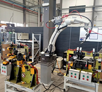 Sistema de Soldadura Automática con Brazo Robótico Industrial de 6 Ejes para la Industria Automotriz y de Fabricación de Metales