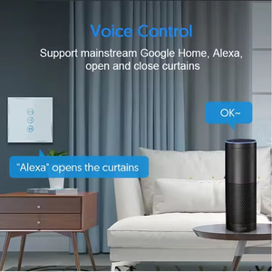 Langyeao EU Anh tuya <span class=keywords><strong>Wifi</strong></span> Rèm chuyển đổi cho rèm điện con lăn màn trập mù động cơ với điều khiển từ xa Google & Alexa - Product Image 5