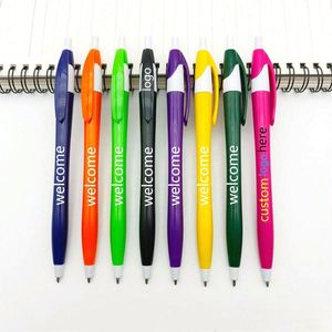 Stylos à bille rétractables Slimster à grip ergonomique – Encre noire à pointe moyenne pour une écriture fluide, idéaux pour le journaling - Product Image 1