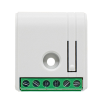 Relais RF 433,92 MHz 12-24 V CA/CC, récepteur 1 canal compatible avec télécommande 433 MHz à code fixe et à code roulant pour garage