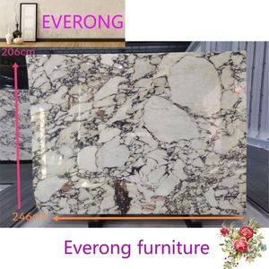 Nueva Tendencia en Mármol, <span class=keywords><strong>Precio</strong></span> por <span class=keywords><strong>M2</strong></span> de Losa de Calacatta Viola para Diseño de Encimeras de Cocina Interiores - Product Image 4