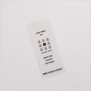 Étiquettes de soin en TPU souple de haute qualité, impression PU givré, étiquettes souples pour vêtements de plage et maillots de bain en Chine - Product Image 3