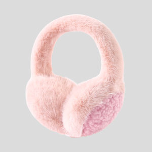 安い冬暖かい屋外ファッション女の子フェイクファーイヤーマフ - Product Image 6