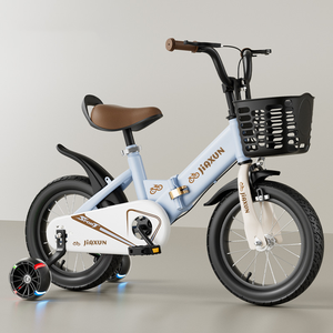 Bicicleta Plegable para Niños de 3 a 9 Años, 12-18 Pulgadas, para Niños y Niñas, Cuadro de Acero de Alto Carbono, Una Velocidad, Freno de Cable, Bicicleta Infantil de Plástico - Product Image 5