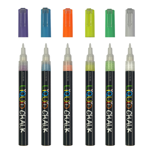 Marqueur à craie 32 couleurs 6.mm adapté au bureau de l'école, enseignant, tableau noir, marqueur d'enseignement, stylo marqueur de création de <span class=keywords><strong>caricature</strong></span> bricolage - Product Image 2