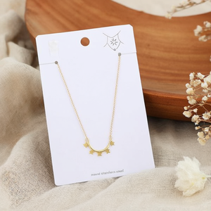 Collana con Ciondolo a Stella a Cinque Punte in Acciaio Inossidabile - Product Image 2