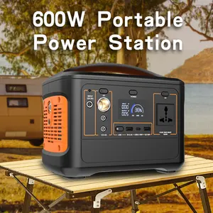 Puissance 153600mAh 600W, centrale solaire Portable 110V/220V AC, batterie au Lithium USB, générateur solaire