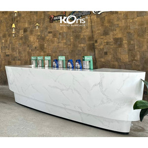 Koris Đá Nhân Tạo Hàn Quốc nhà bếp Countertop 12 mét tinh khiết sửa đổi acrylic rắn bề mặt tấm đá cẩm thạch cho corians truy cập hàng đầu - Product Image 4