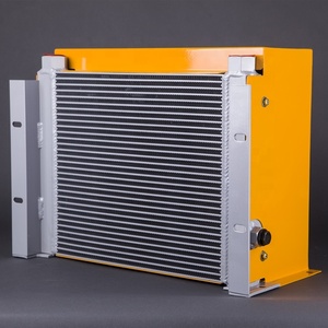 AH14117T-<span class=keywords><strong>CA</strong></span> Intercambiador de Calor Refrigerado por Aire, Radiador de Aceite Hidráulico de Aluminio, Enfriador de Aceite Hidráulico con Ventilador - Product Image 6