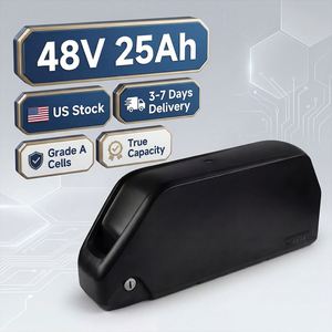 <b>48V</b> Ebike <b>Battery</b> 25Ah US Stock, 5000mAh 13s5p Lithium Ion Pack with 50A BMS 3A XT60 for High Power Ebike - Product Image 1
